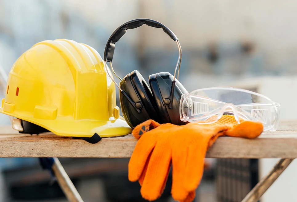 Safety equipment hard hat